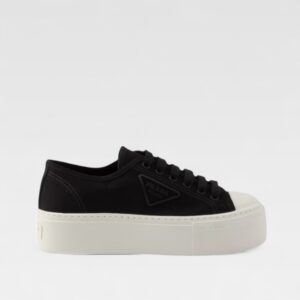Prada Laced Fabric Sneakers