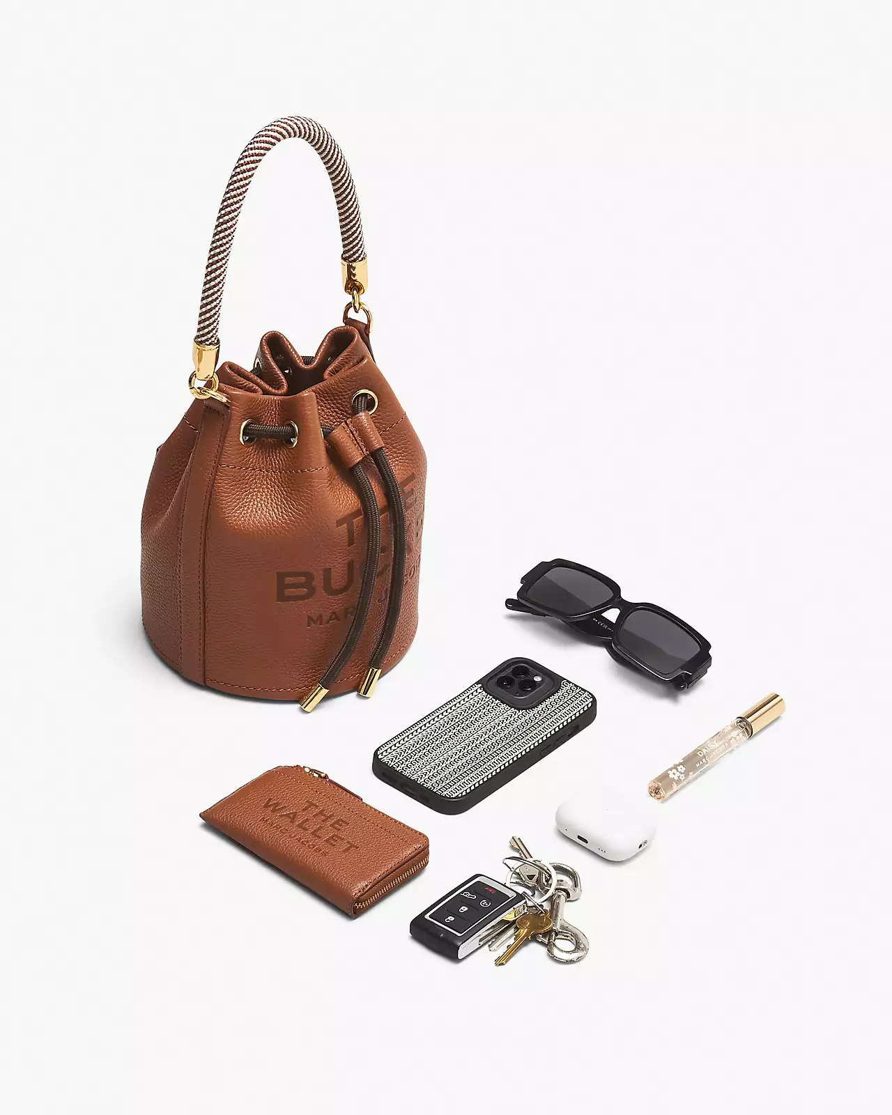 Marc Jacobs The Leather Bucket Bag - Imagen 6