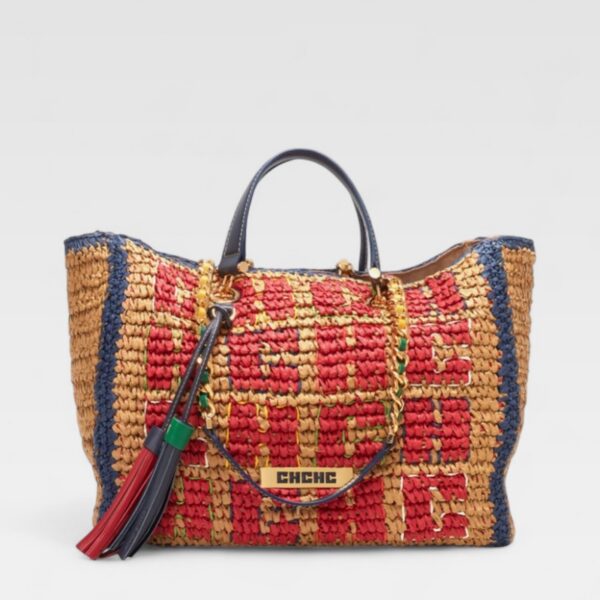 Carolina Herrera Shopper Tejido