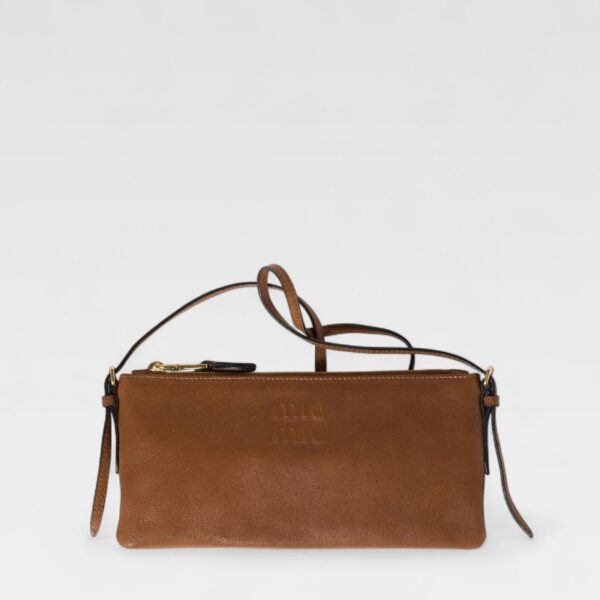 Miu Miu Nappa Leather Mini Pouch