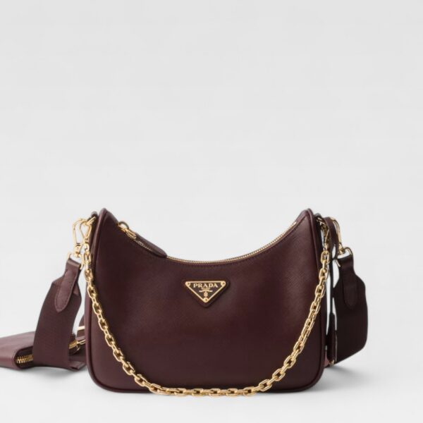 Prada Re-Edition mini Saffiano leather bag