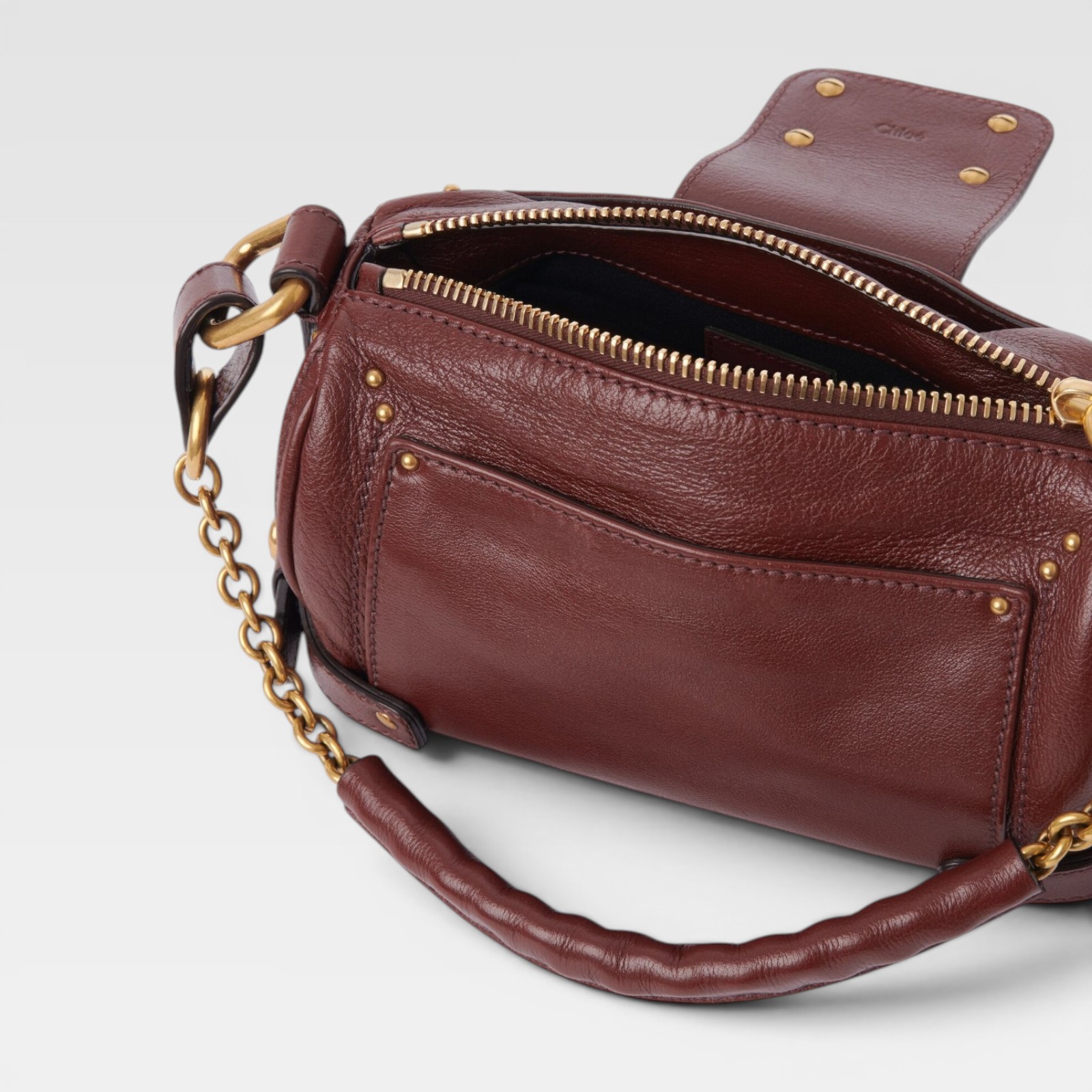 Chloé Mini Paddington Crafty Brown - Imagen 8
