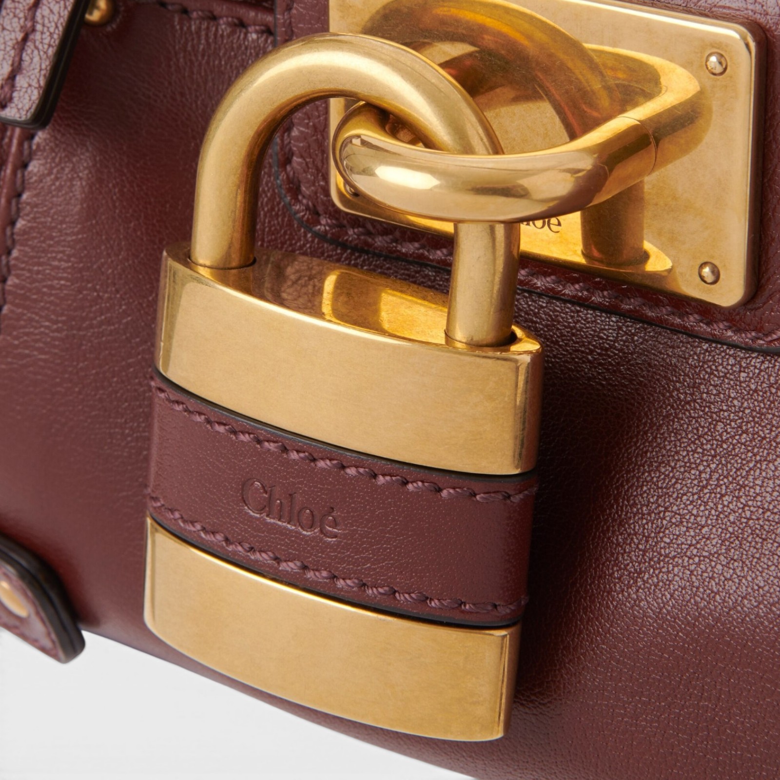Chloé Mini Paddington Crafty Brown - Imagen 7