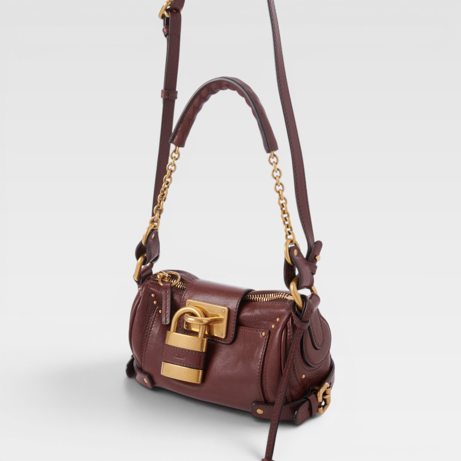 Chloé Mini Paddington Crafty Brown - Imagen 2