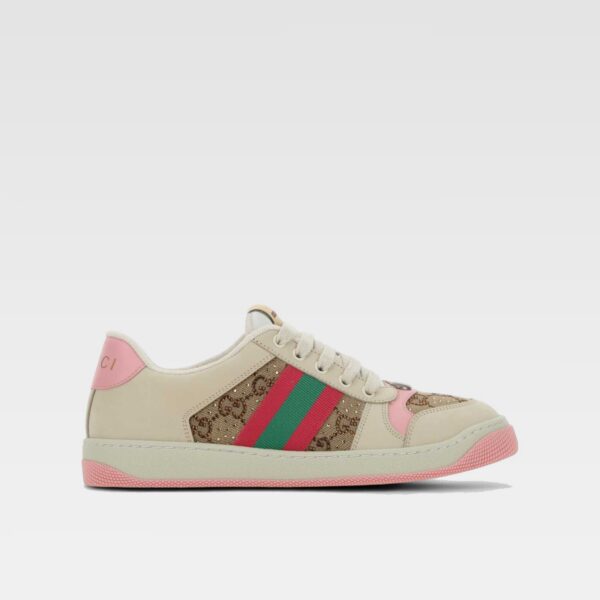 Gucci Fabric Upper And Rubber Sole Sneaker