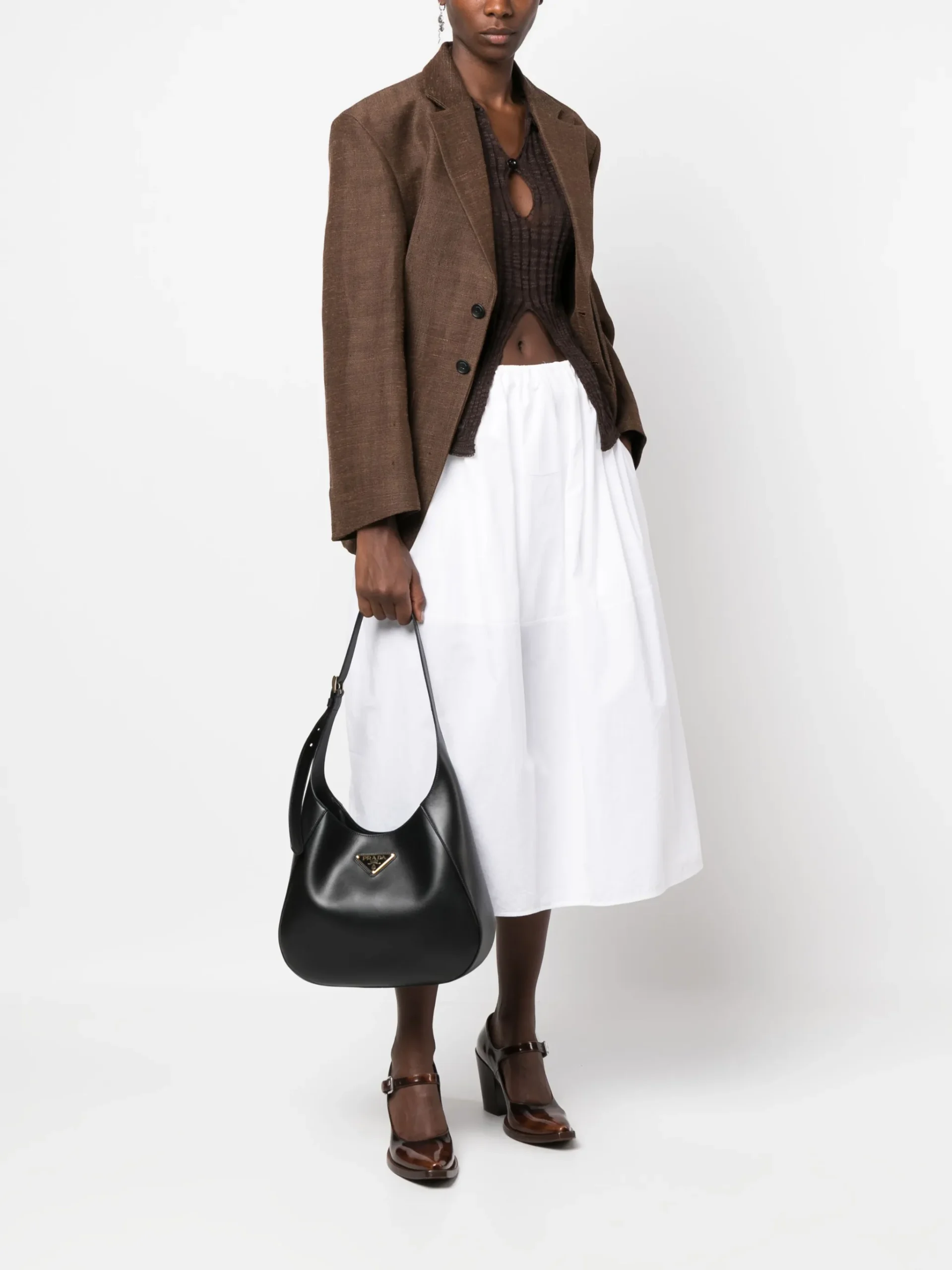 Prada Medium Shoulder Bag - Image 4