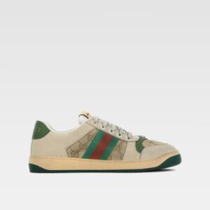 Gucci Fabric Upper And Rubber Sole Sneaker