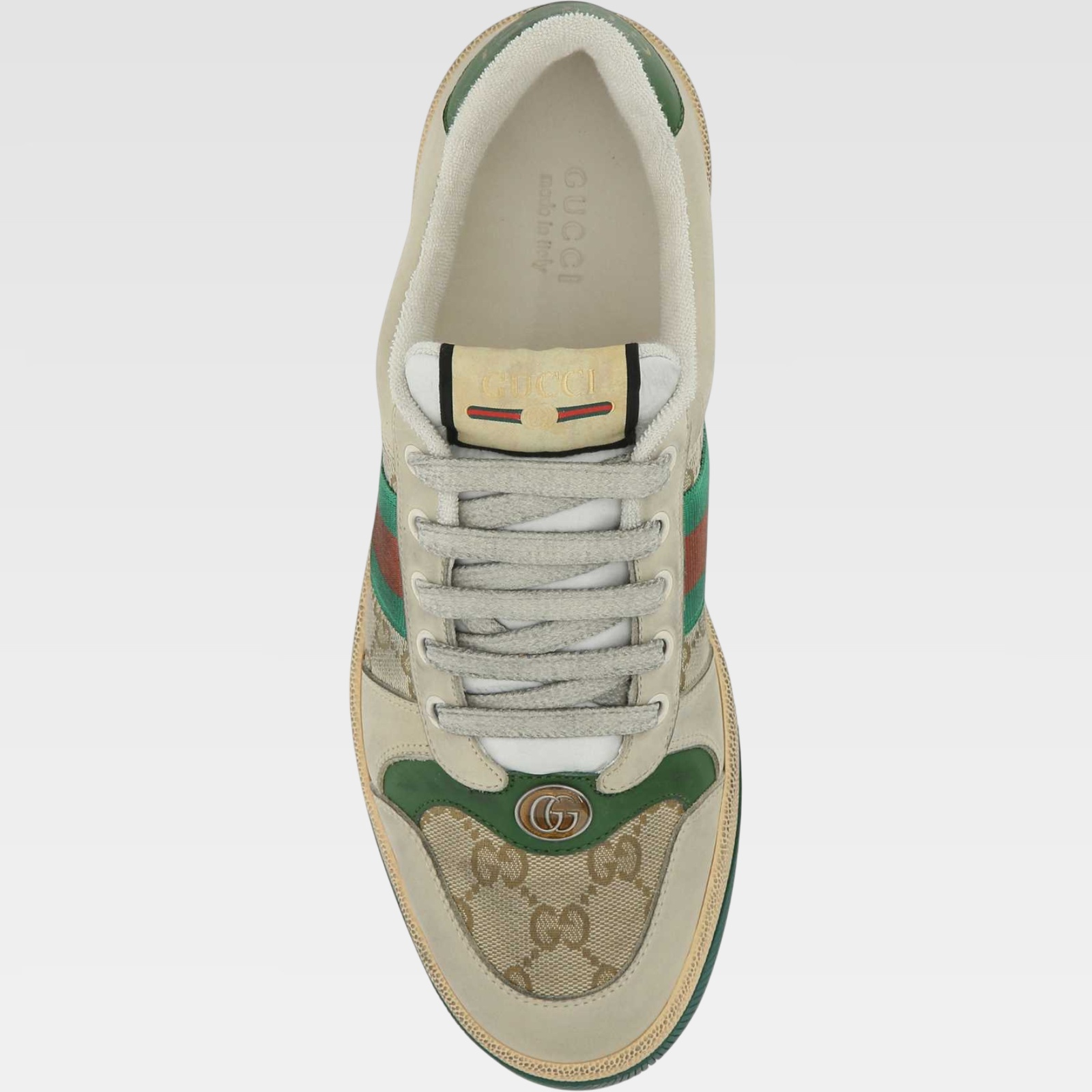 Gucci Fabric Upper And Rubber Sole Sneaker - Image 3