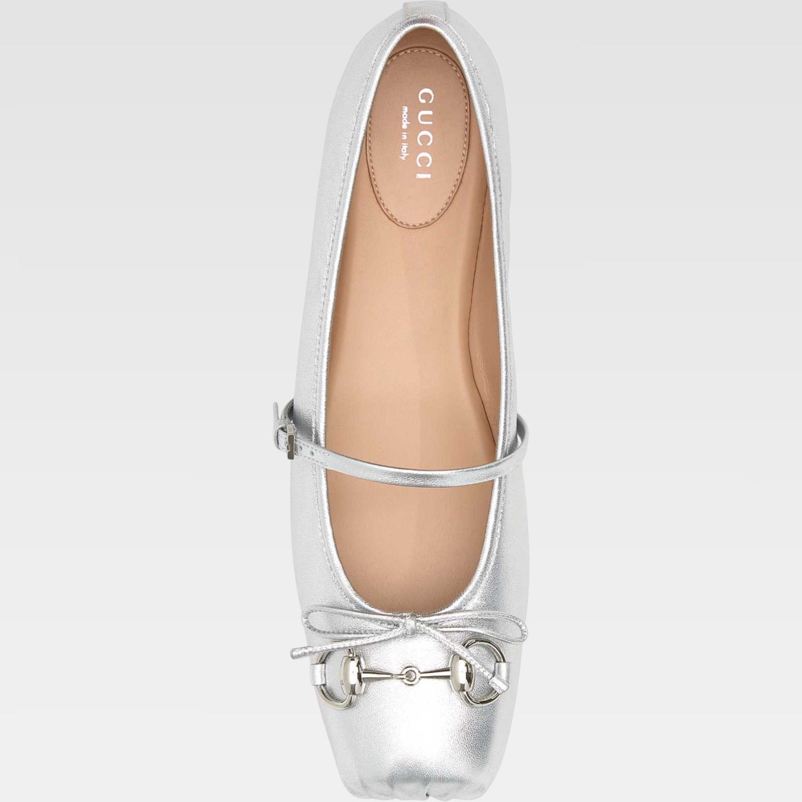 Gucci Leather Ballet Flat - Imagen 3