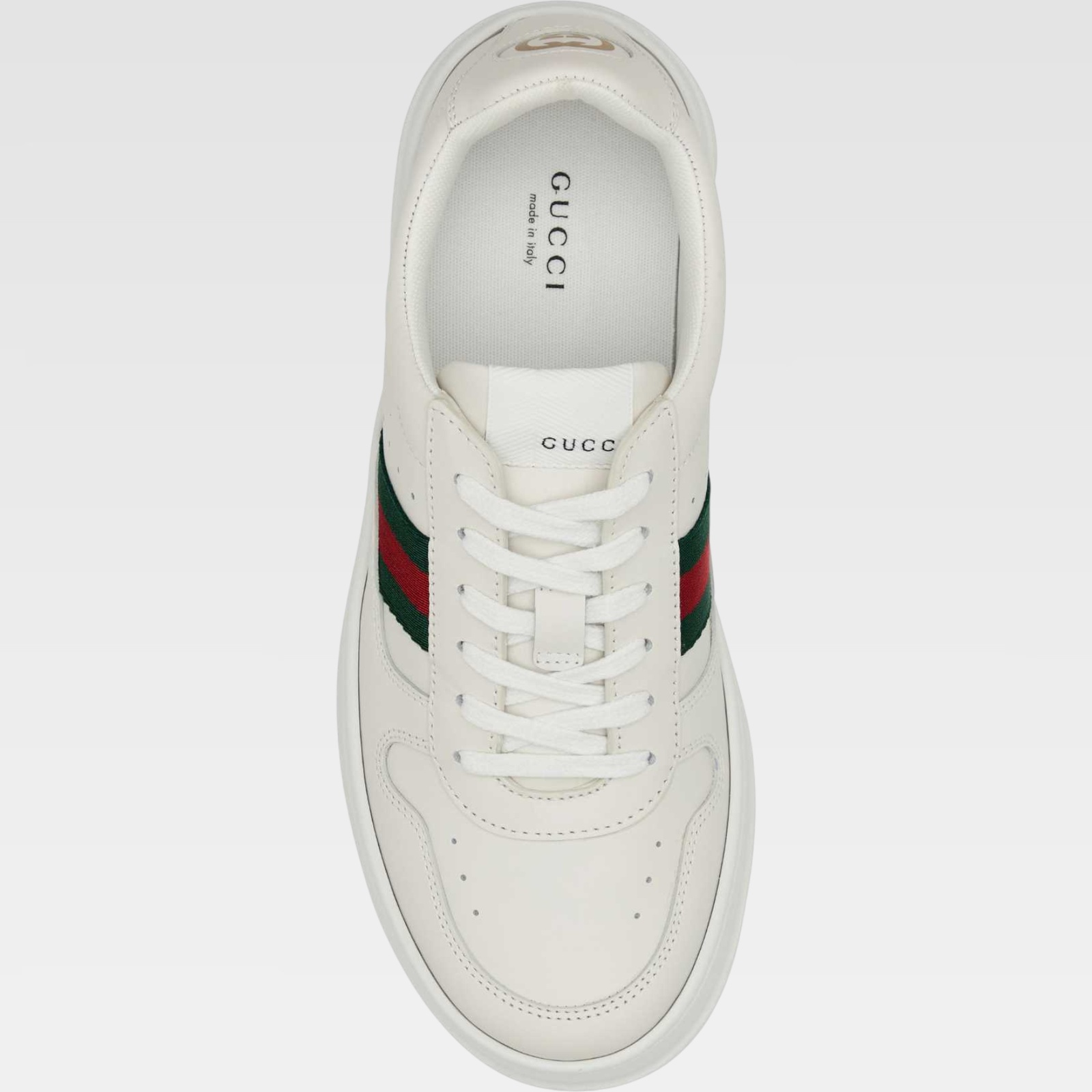 Gucci Leather Sneaker - Imagen 3