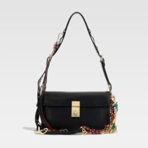 Prada Suede Small Soft Sound Shoulder Bag