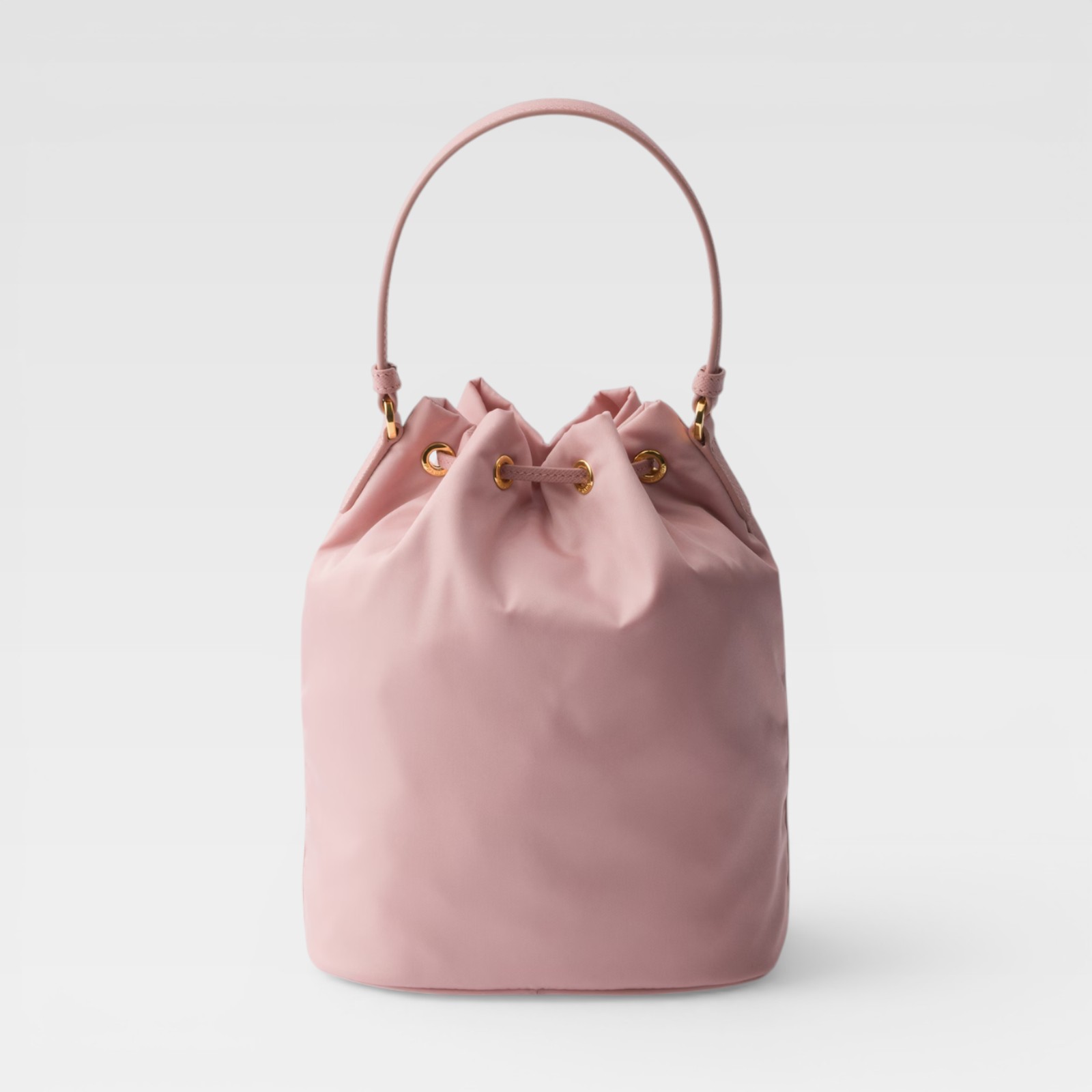 Prada Re-nylon Duet Bucket Bag Peach - Image 3