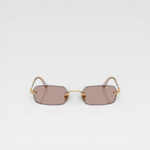 Miu Miu Lentes de Sol Rectangulares