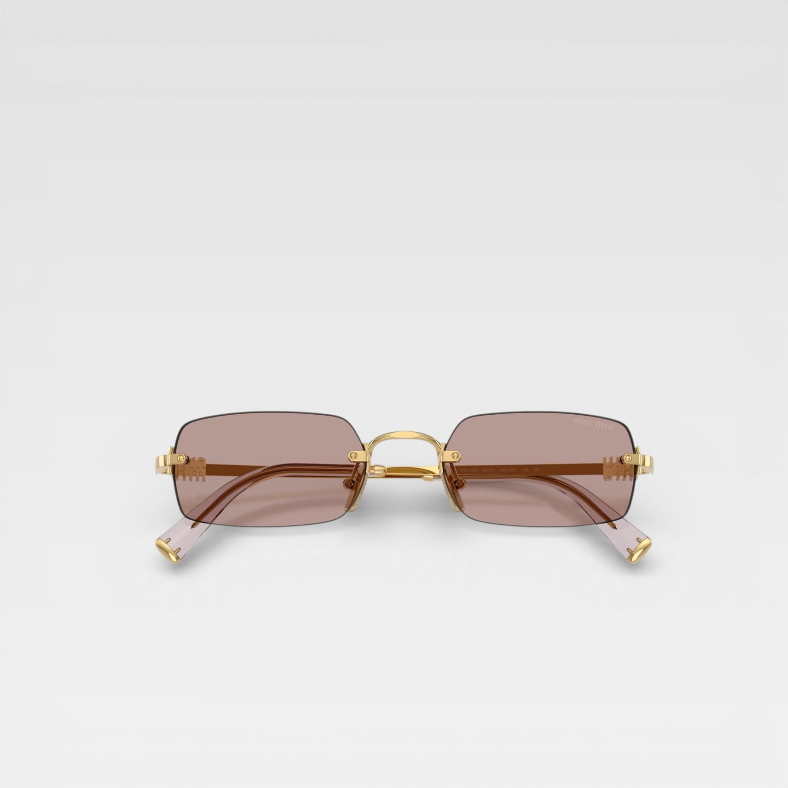 Miu Miu Lentes de Sol Rectangulares - Imagen 2