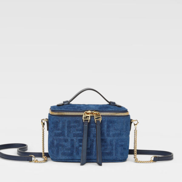 Fendi Vanity Blue FF Denim
