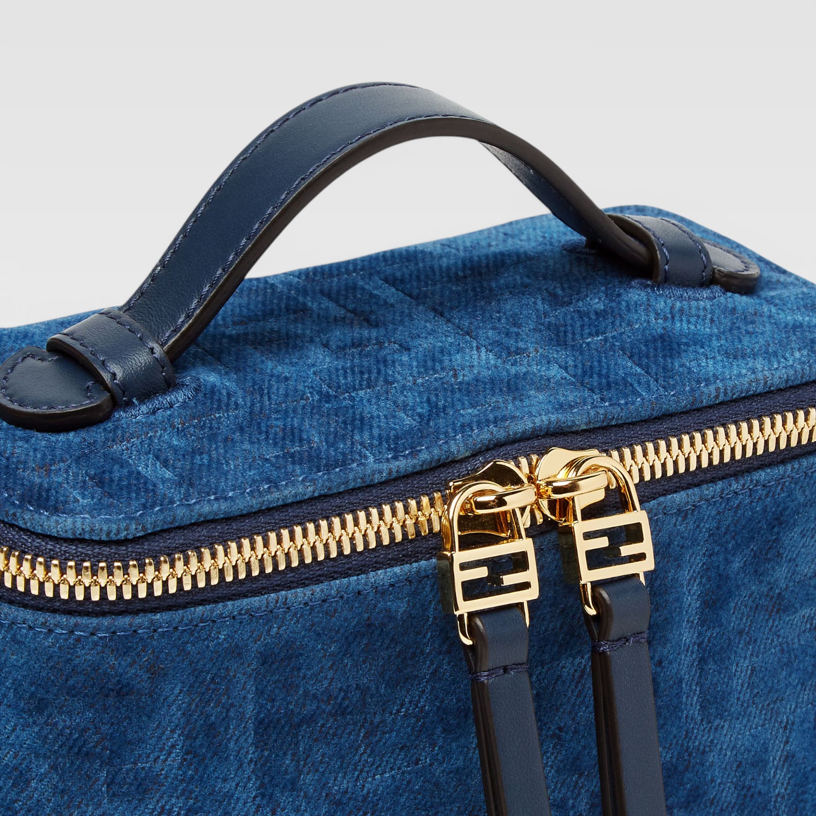 Fendi Vanity Blue FF Denim - Imagen 6