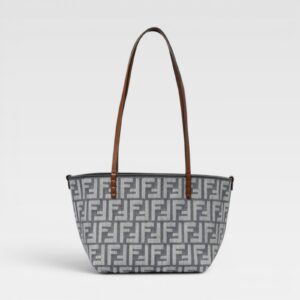 Fendi Roll Small Denim Reversible Tote Bag