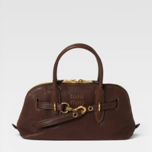Miu Miu Aventure Nappa Leather Bag