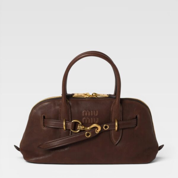 Miu Miu Aventure Nappa Leather Bag
