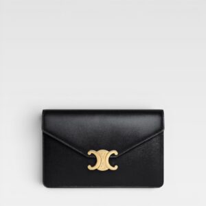 Celine Margo Wallet on Chain Black