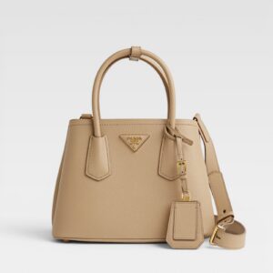 Prada Double small Saffiano Leather Bag