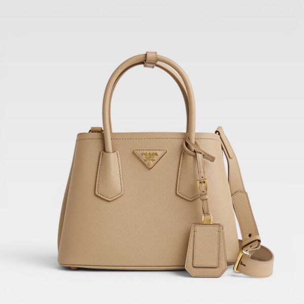 Prada Double small Saffiano Leather Bag
