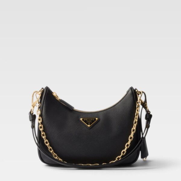 Prada Prada Re-Edition Mini Saffiano Leather Bag