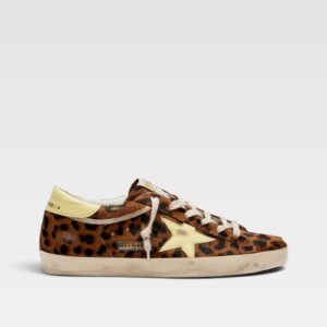 Golden Goose Deluxe Brand Super-Star Leopard Print Sneaker