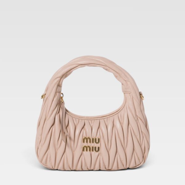 Miu Miu Wander Matelassé Hobo Bag