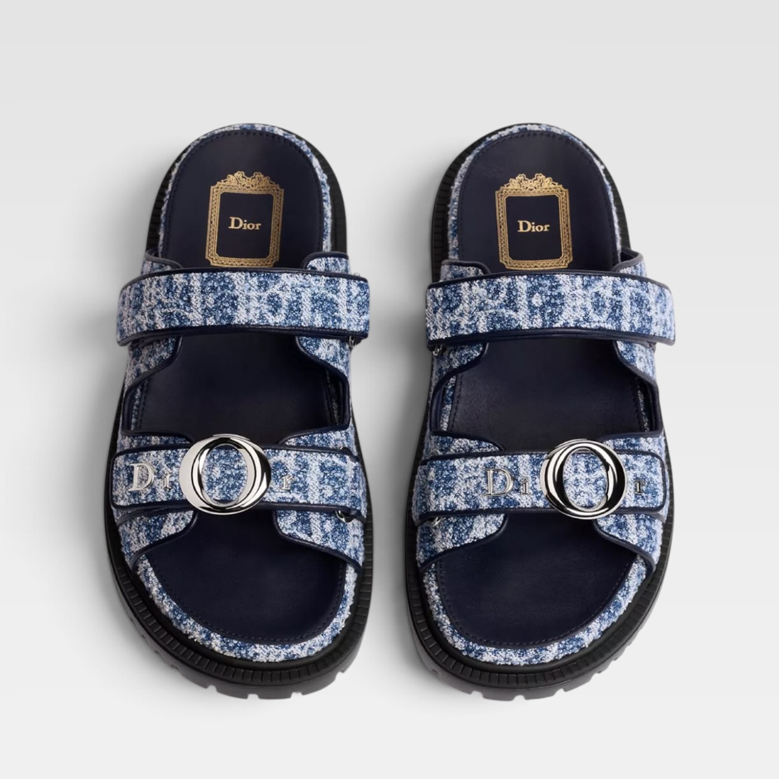 Christian Dior Ciabatta Due Fasce Oblique Sandal - Image 2