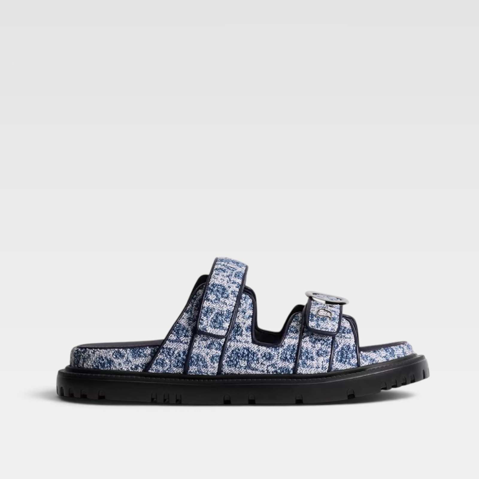 Christian Dior Ciabatta Due Fasce Oblique Sandal