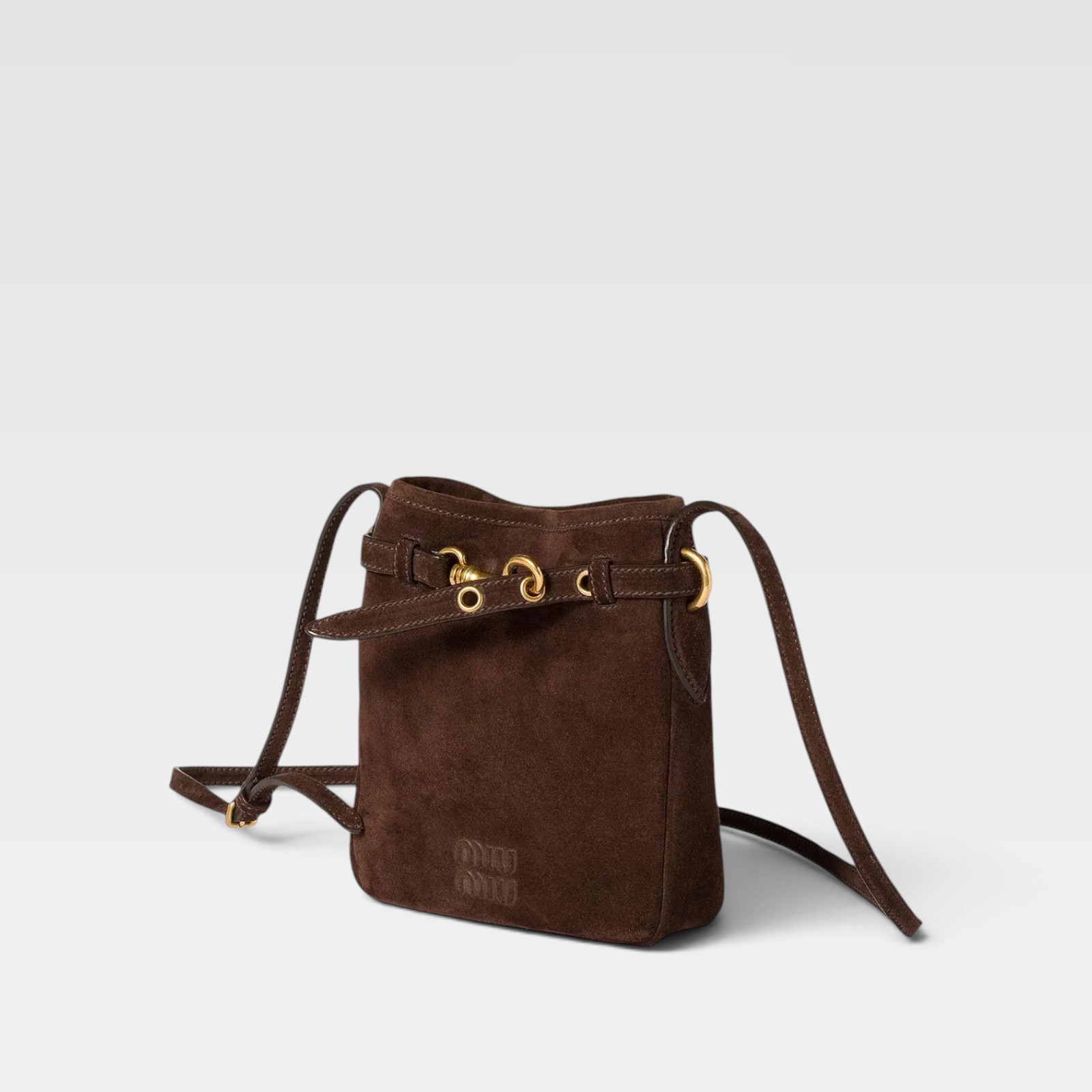 Miu Miu Suede Pouch - Imagen 2