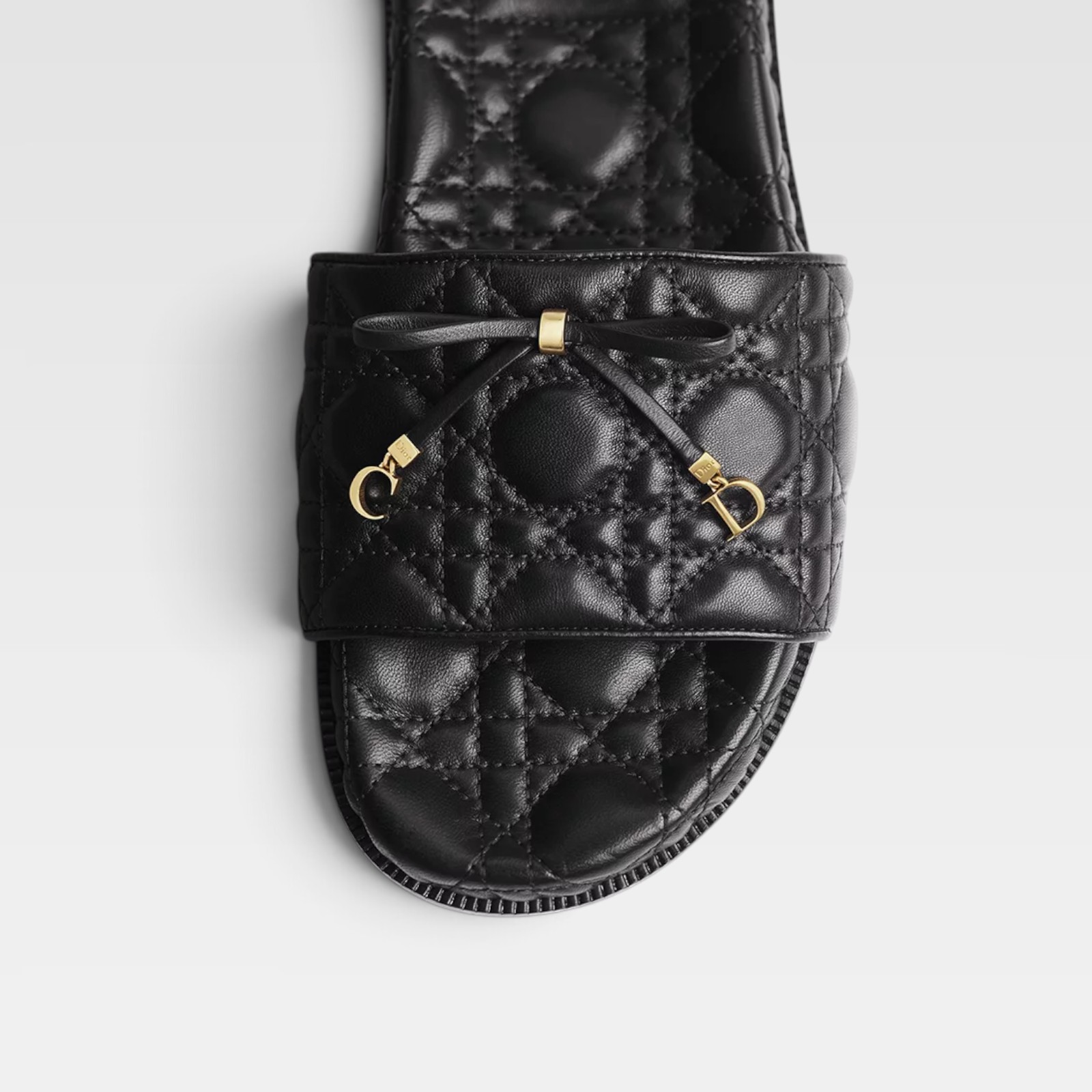 Christian Dior Cibatta Padded Nera Canange - Image 2