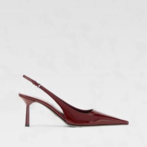 Prada Pointed-Toe Slingback Heeled Pumps