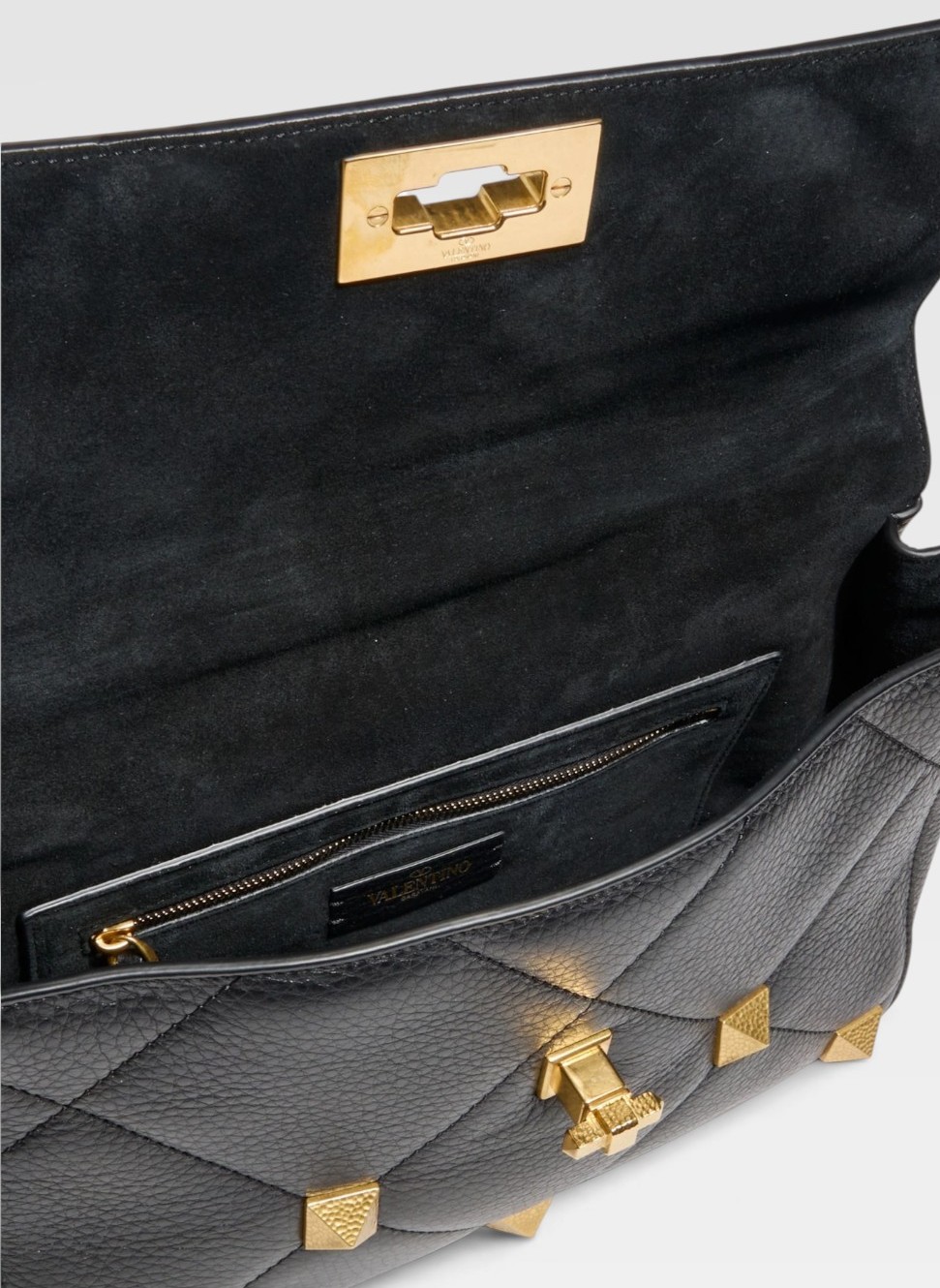Valentino Garavani Roman Stud Shoulder Bag - Imagen 5