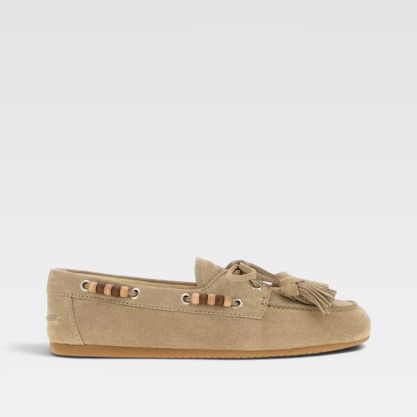 Miu Miu suede tassel loafers