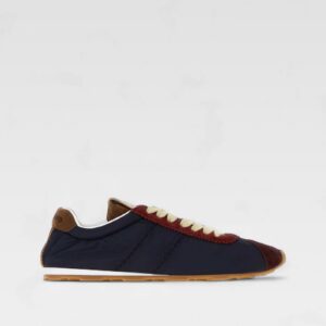 Miu Miu Plume suede-trim Panelled Sneakers