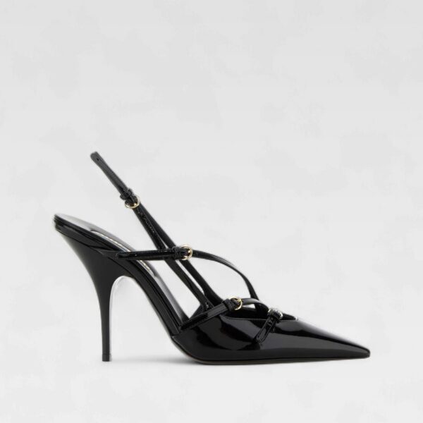 Miu Miu Buckle Heel Sandals