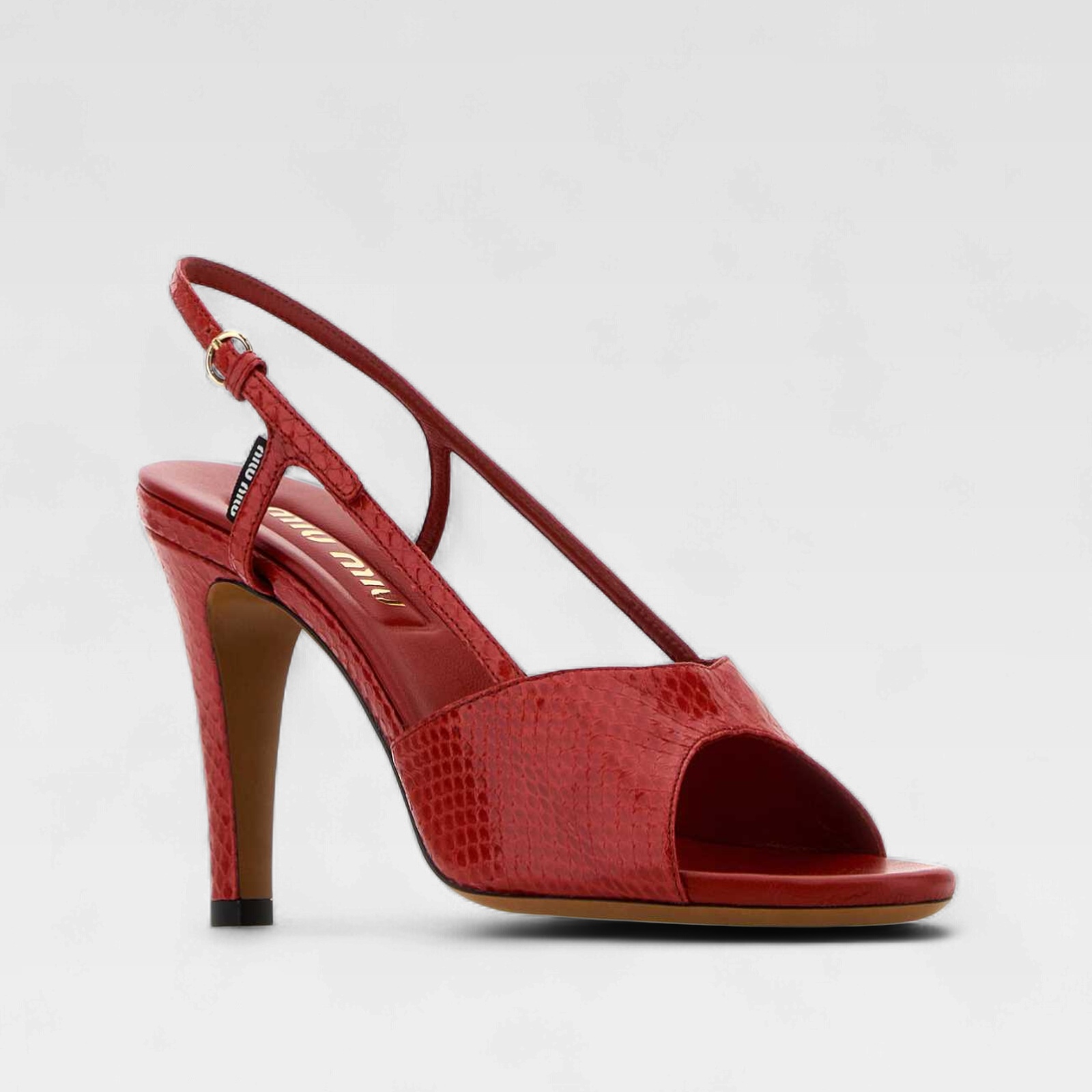 Miu Miu Ayers Slingback Sandals - Imagen 2