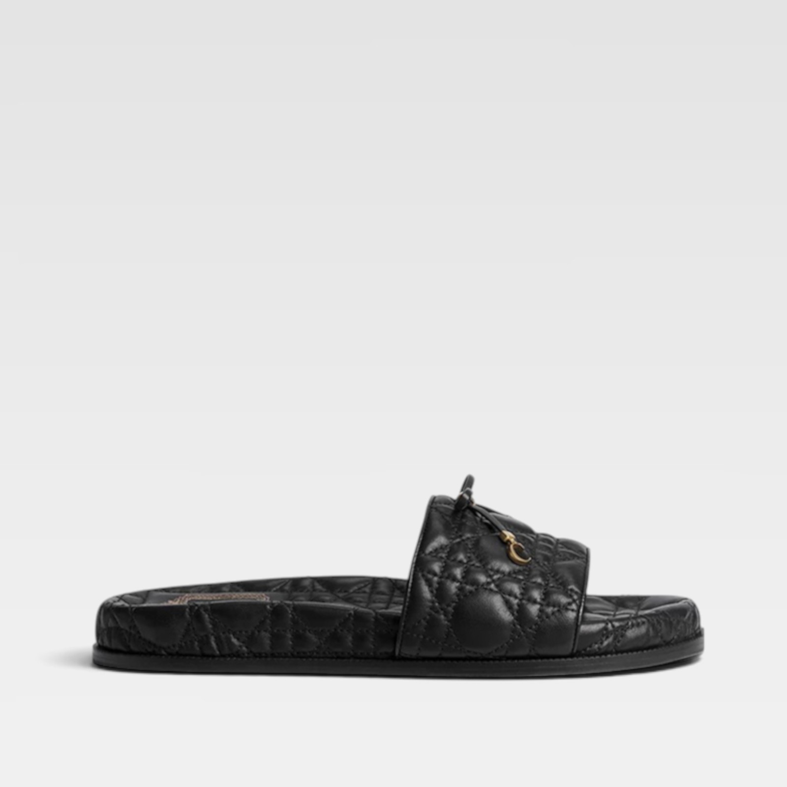 Christian Dior Cibatta Padded Nera Canange