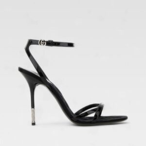 Gucci Leather Upper And Sole Sandal