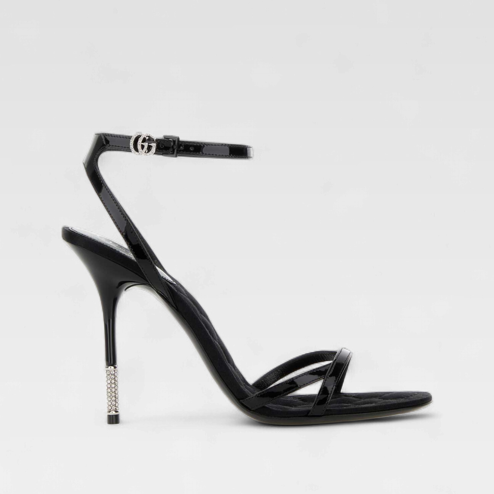 Gucci Leather Upper And Sole Sandal