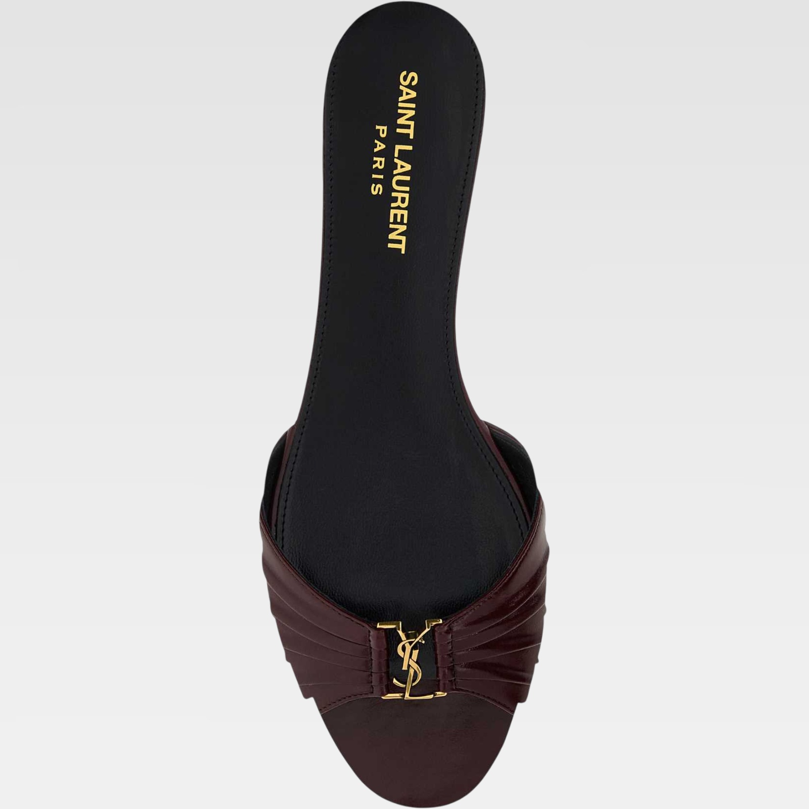 Saint Laurent Babylone Slide Sandal - Imagen 3