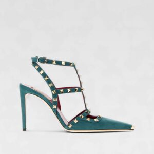 Valentino Garavani Rockstud Ankle Strap Pump