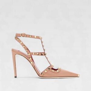 Valentino Garavani Rockstud Ankle Strap Pump