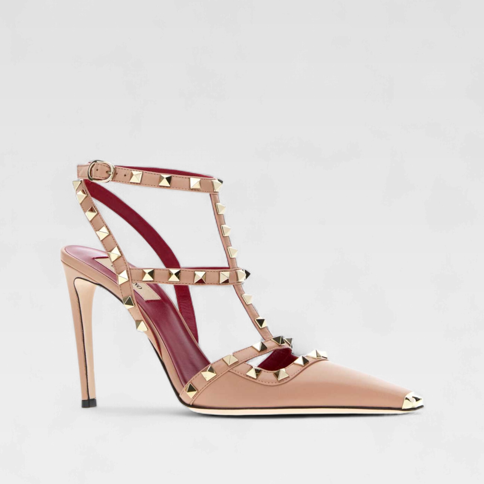 Valentino Garavani Rockstud Ankle Strap Pump - Imagen 2