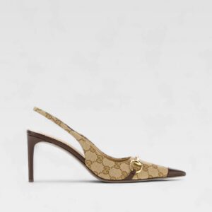 Gucci Slingback Tacón Medio