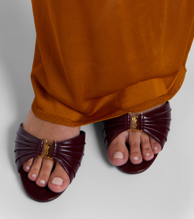 Saint Laurent Babylone Slide Sandal - Image 4
