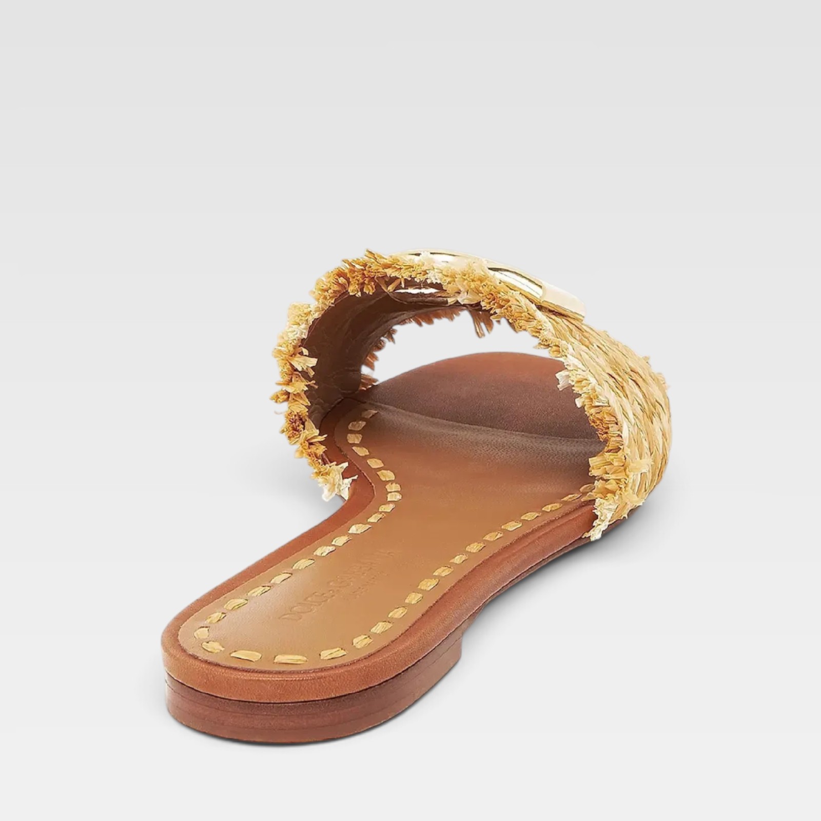 Dolce & Gabbana Logo Woven Sandals - Image 2