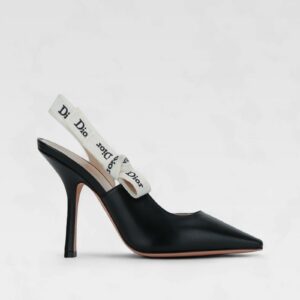 Christian Dior Jadior Nero Pelle Slingback Pump